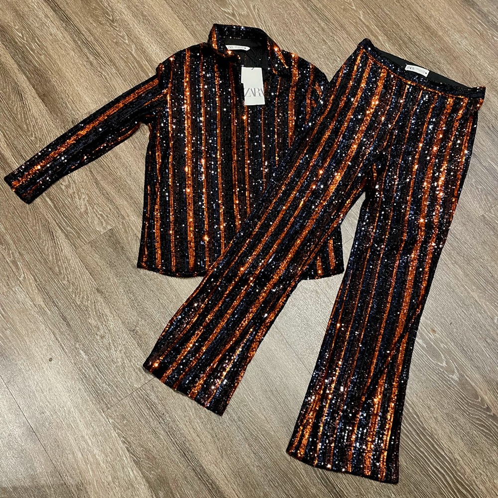 Zara embellished set